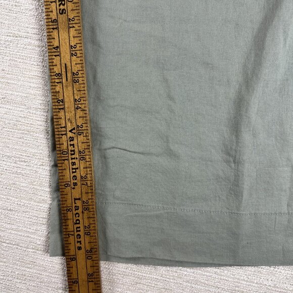 A New Day Linen Blend Wide Leg Drawstring Pocket Pants Women's Size S Beach pull - Picture 3 of 9